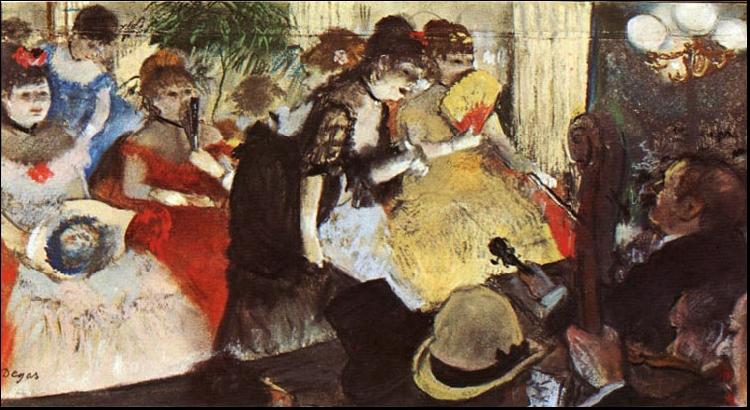 Edgar Degas Cabaret France oil painting art